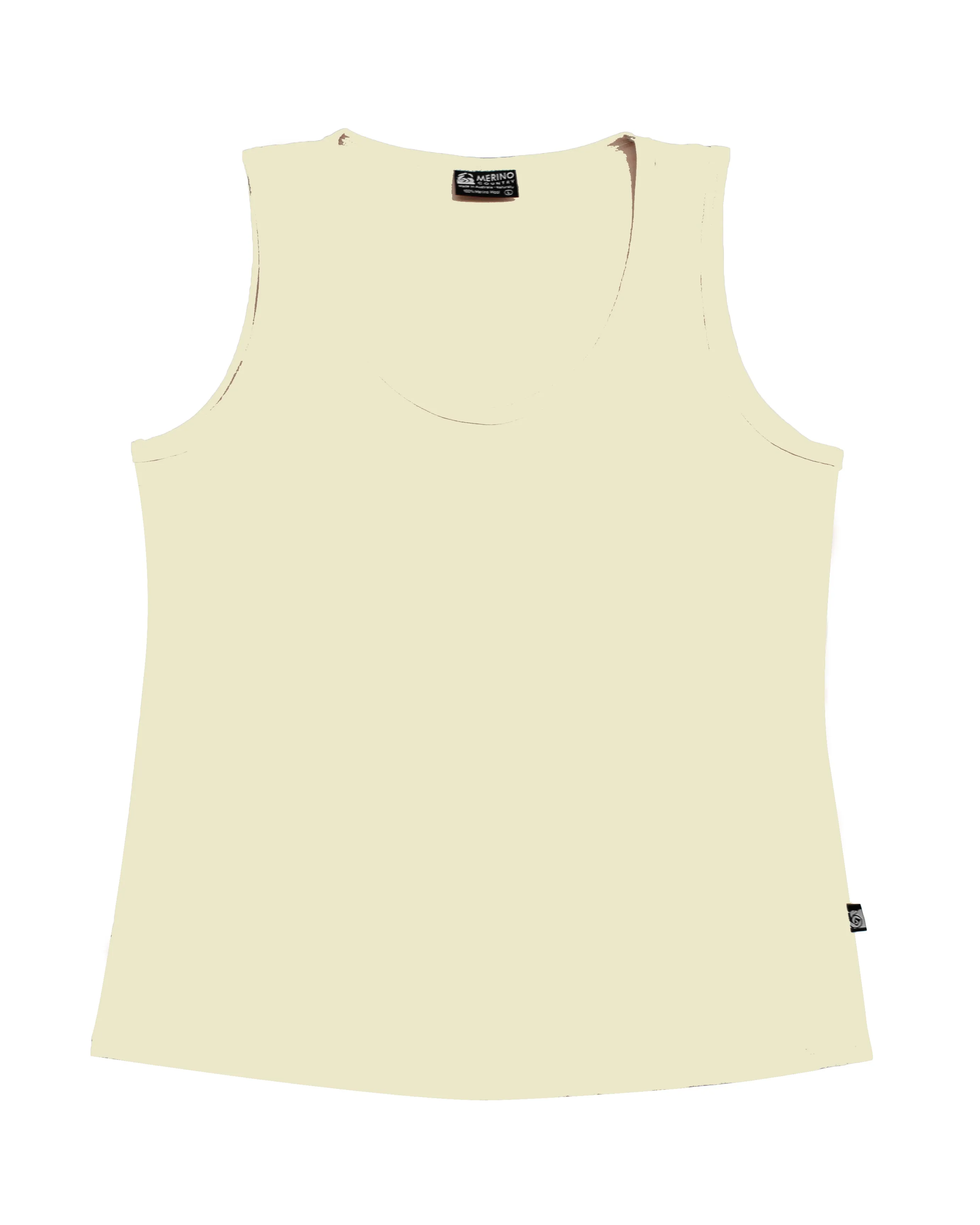#130 Undyed Womens Singlet 175gsm