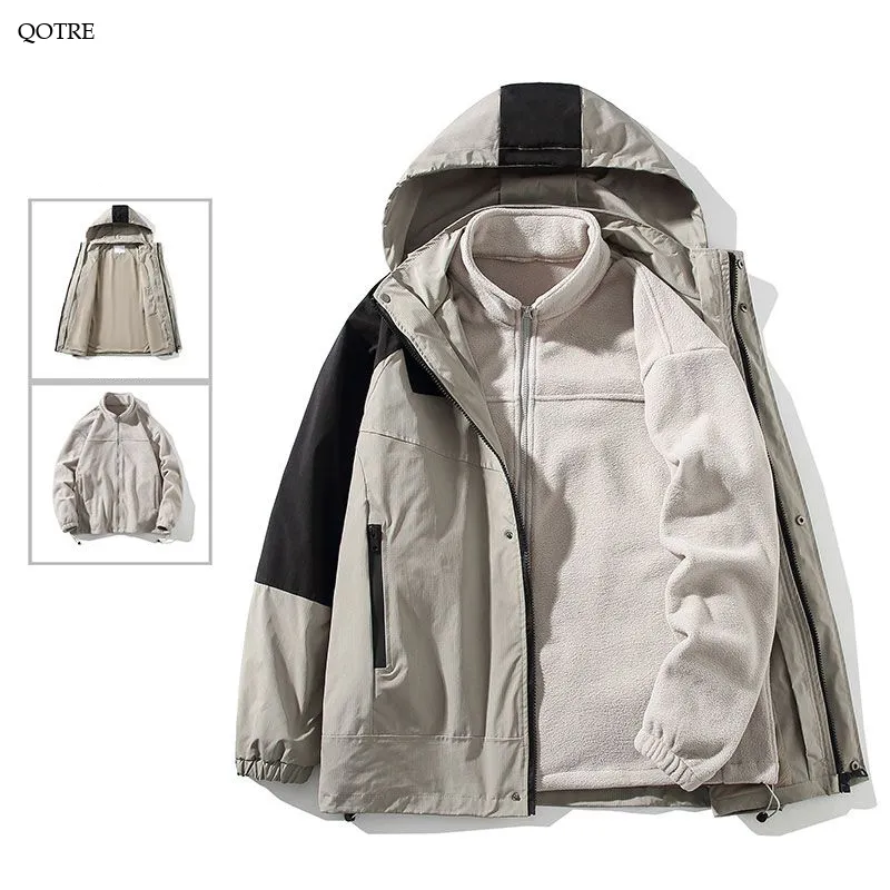 3 In 1 Loose Fit Detachable Utility Jacket