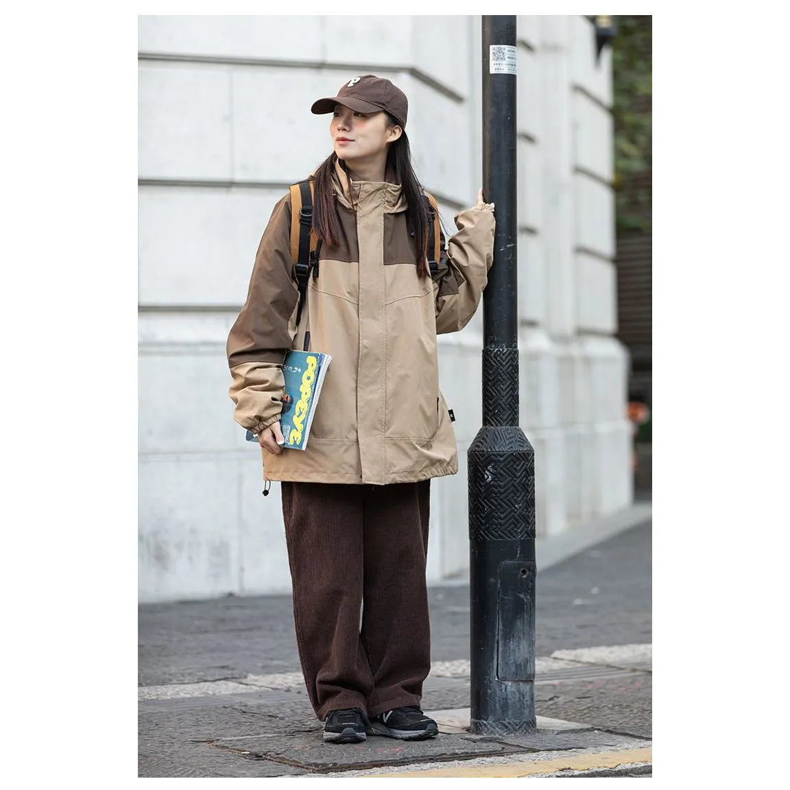 3 In 1 Loose Fit Detachable Utility Jacket