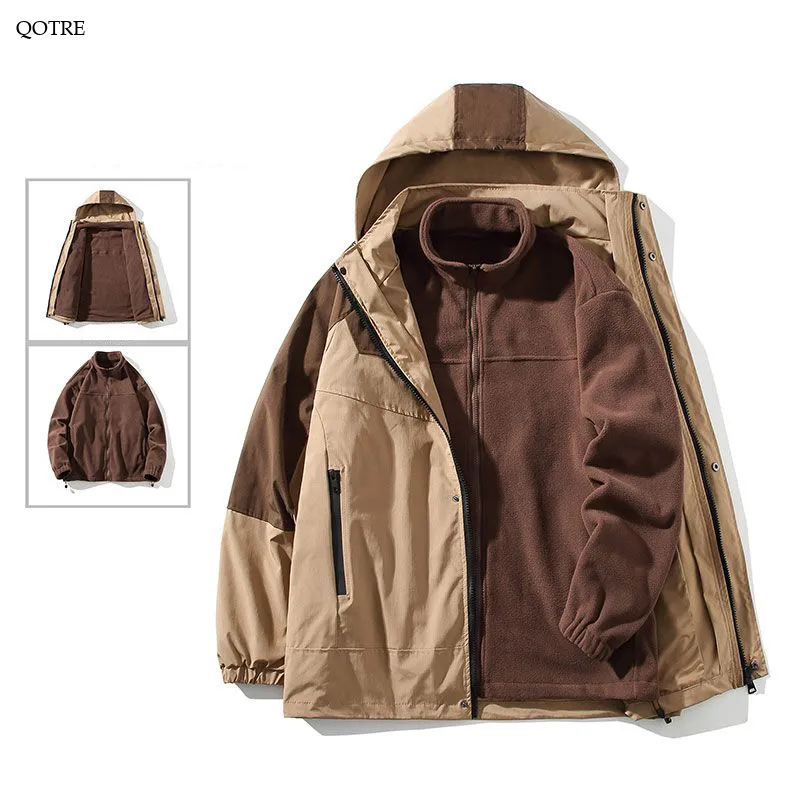 3 In 1 Loose Fit Detachable Utility Jacket