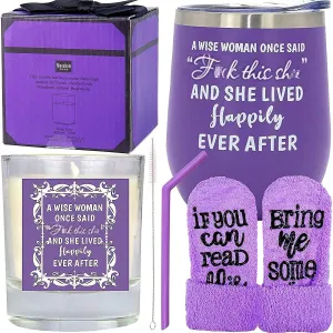 A Wise Woman Once Said Tumbler, Funny Divorce Gifts for Women, Retirement Gifts for Women