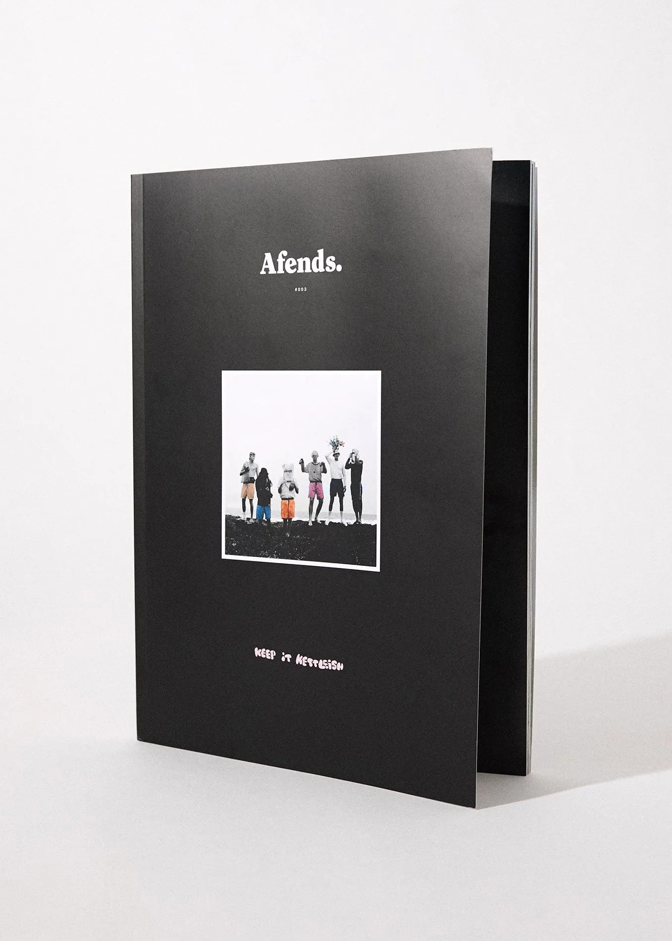 Afends Unisex #003 Keep It Kettleish - Afends Magazine - Black