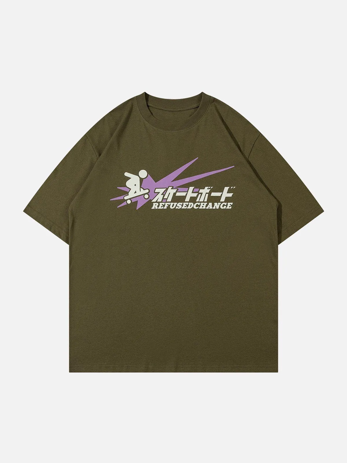 AlanBalen® - Cartoon Skateboarding Tee