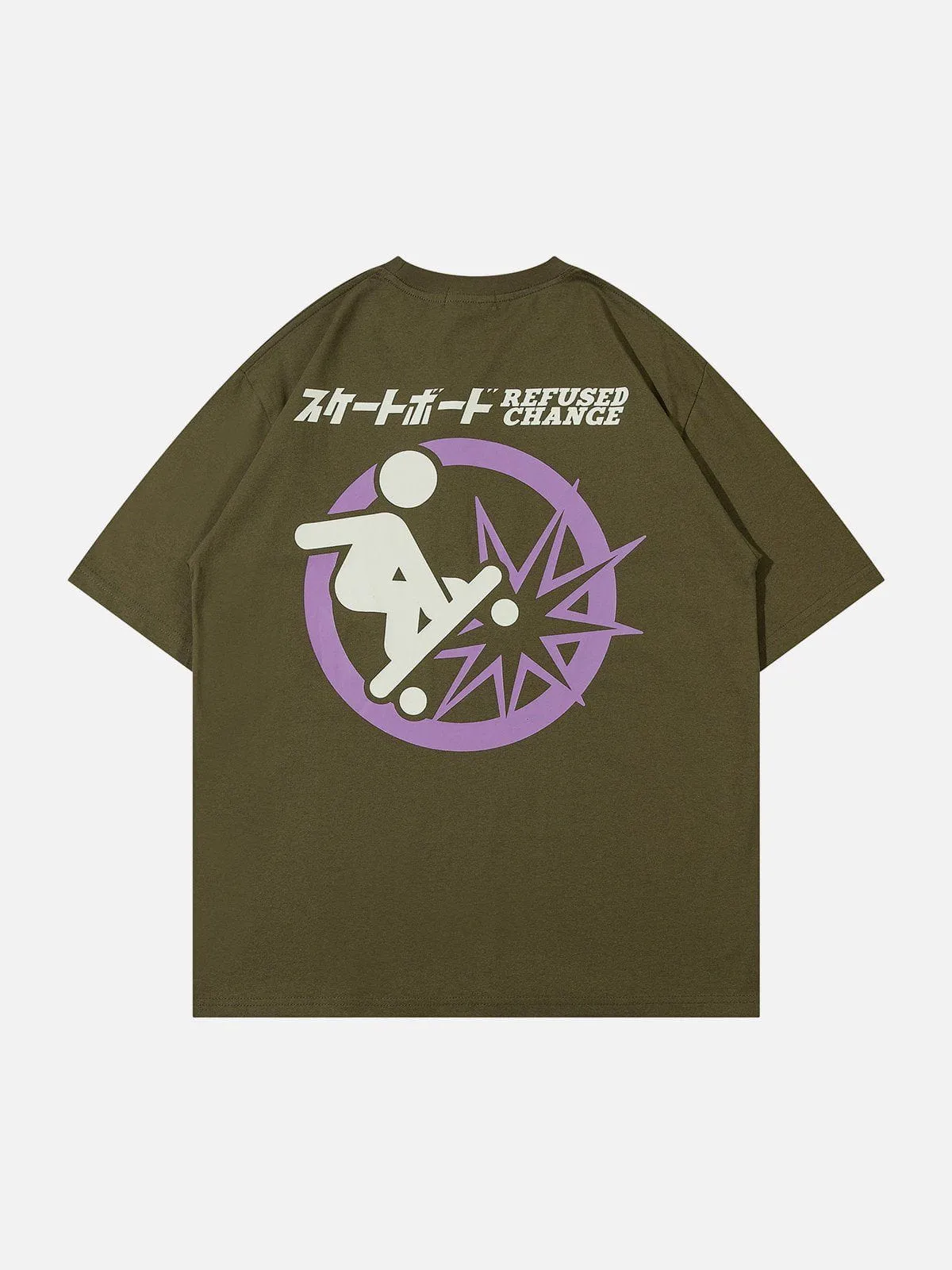 AlanBalen® - Cartoon Skateboarding Tee