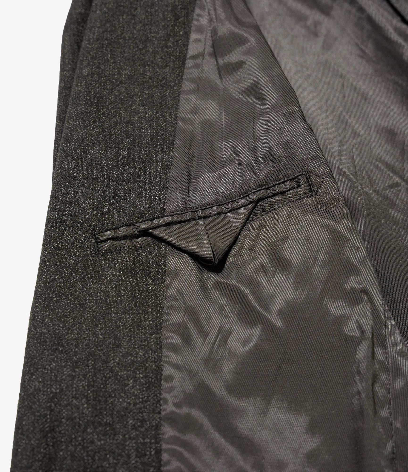 Andover Jacket – Charcoal Printed Herringbone