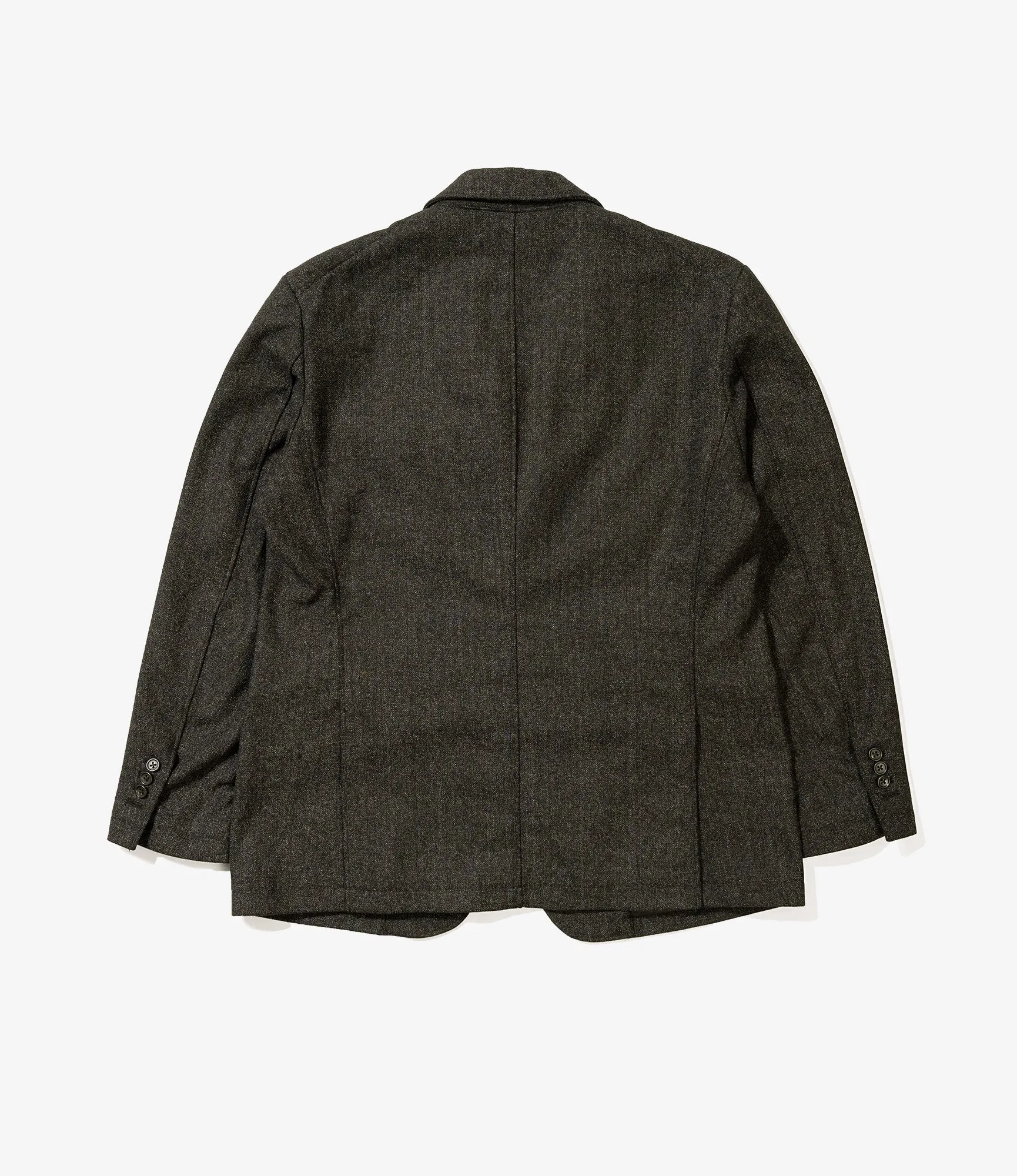 Andover Jacket – Charcoal Printed Herringbone