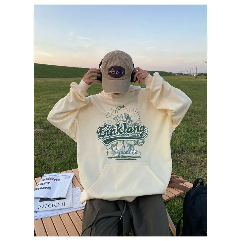 Anti-Pilling Plus Velvet Cotton Stripe Double Layer Sweatshirt