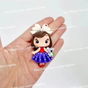 Australian Day Girl and Koala Clay