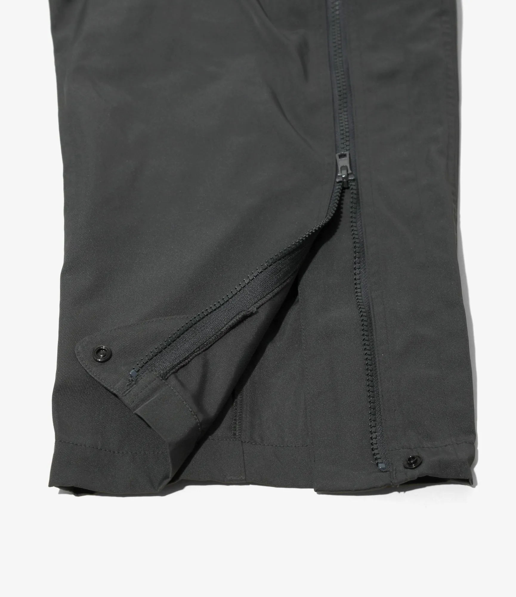 Belted Centre Seam Pant – Charcoal Gabardine