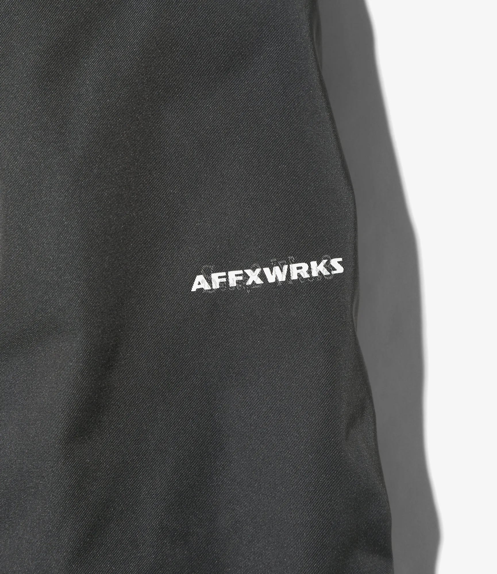 Belted Centre Seam Pant – Charcoal Gabardine