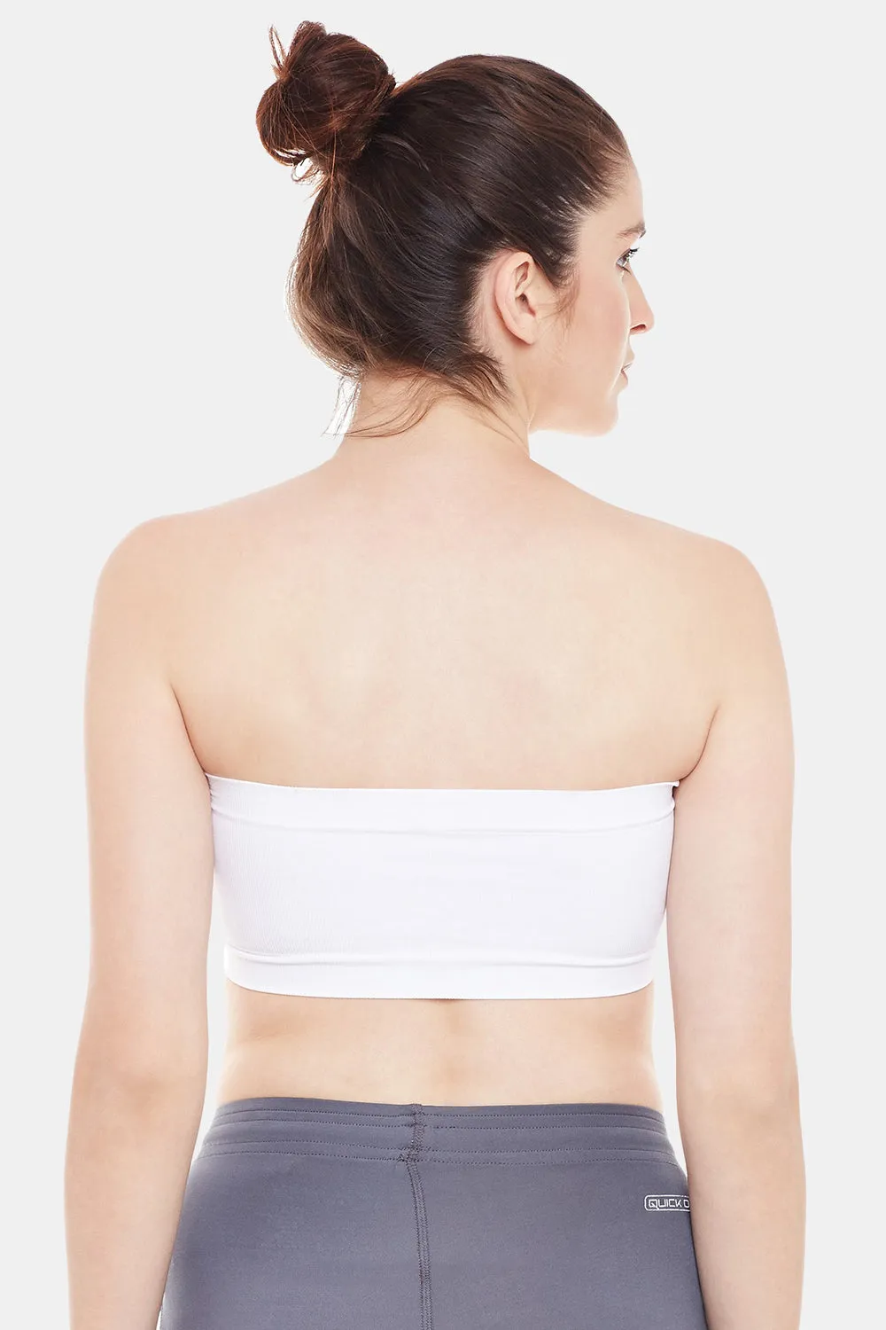 C9 Airwear Seamless Tube Bra for  Women - White