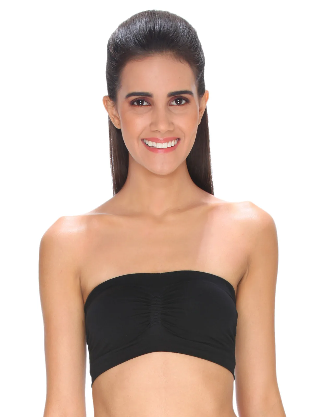 C9 Airwear Seamless Tube Bra for  Women - White