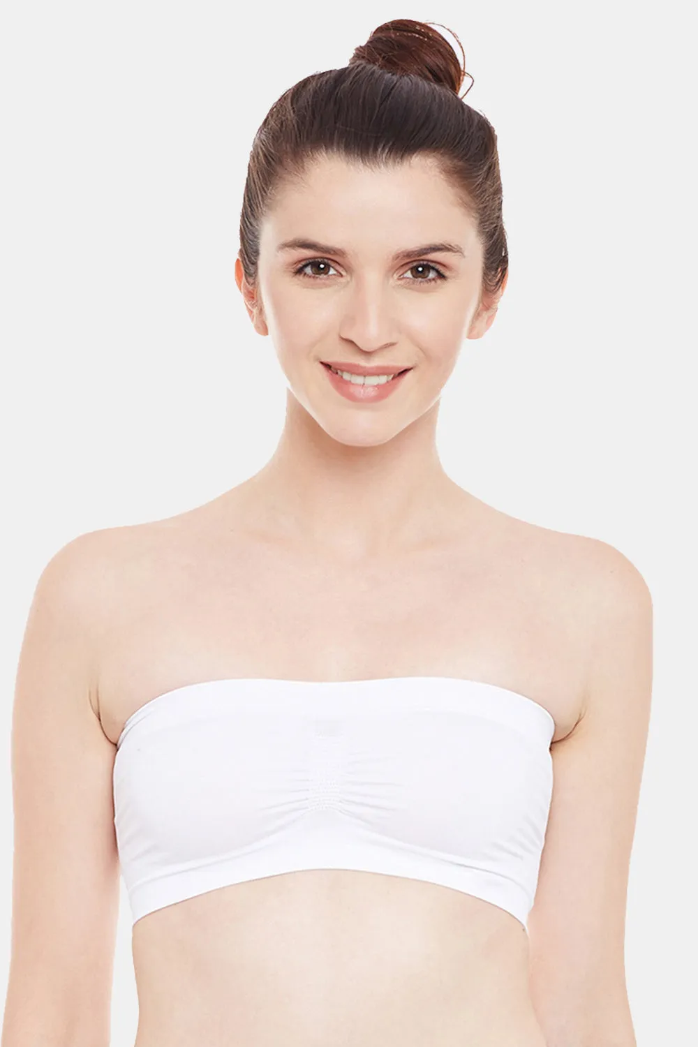 C9 Airwear Seamless Tube Bra for  Women - White