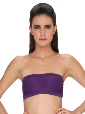 C9 Airwear Seamless Women's Tube Bra - Purple