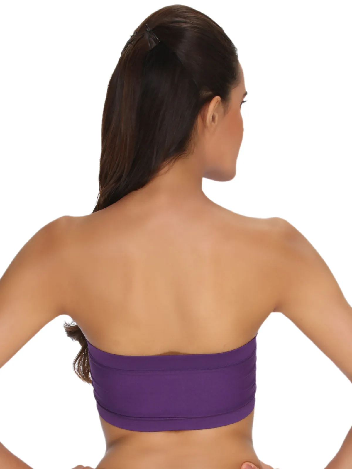 C9 Airwear Seamless Women's Tube Bra - Purple