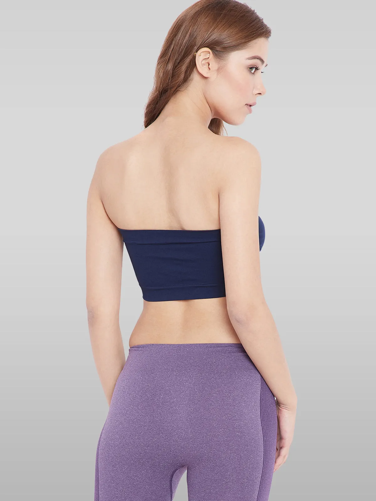 C9 Airwear Seamless Women's Tube Bra - Purple