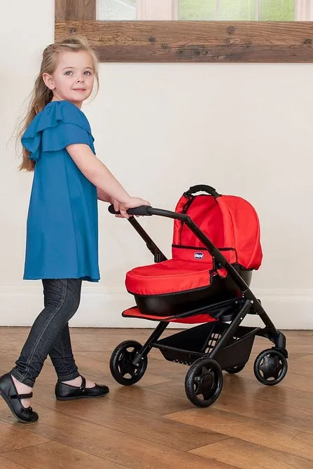 Chicco Junior 3-in-1 Dolls Pram Pushchair *Box Damage*