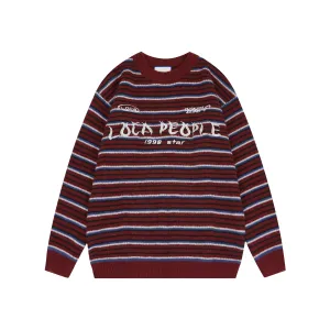 Faire Echo Hip-Hop Color Block Sweater