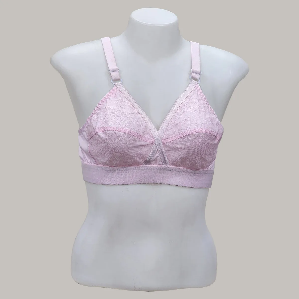 Flourish Pack Of 4 Cross Design Women Ladies Girls Cotton Bra Blouse Brazier