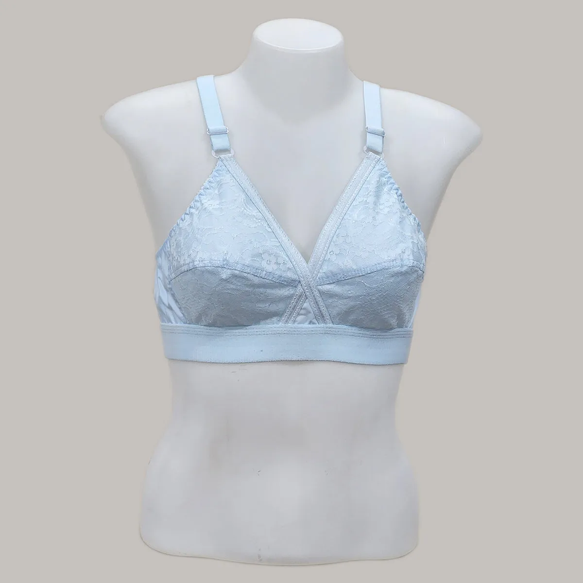 Flourish Pack Of 4 Cross Design Women Ladies Girls Cotton Bra Blouse Brazier