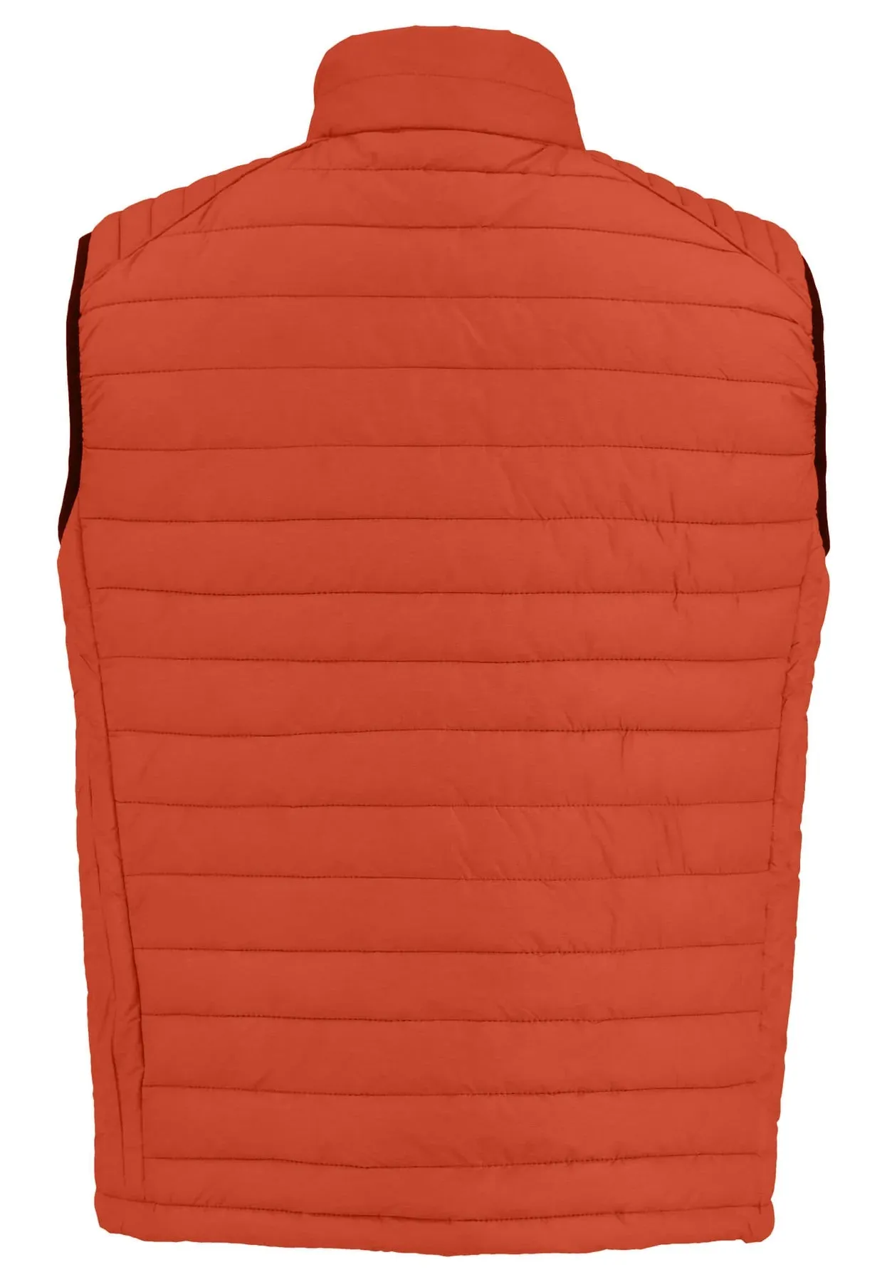 FYNCH HATTON Quilted Gilet in Pumpkin