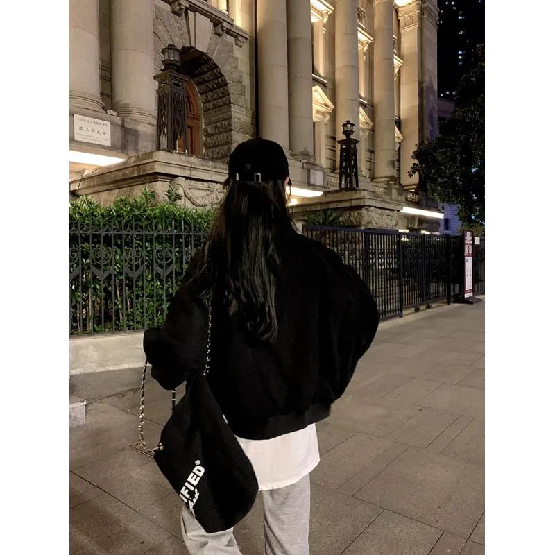 Harajuku Style Retro Corduroy Jacket