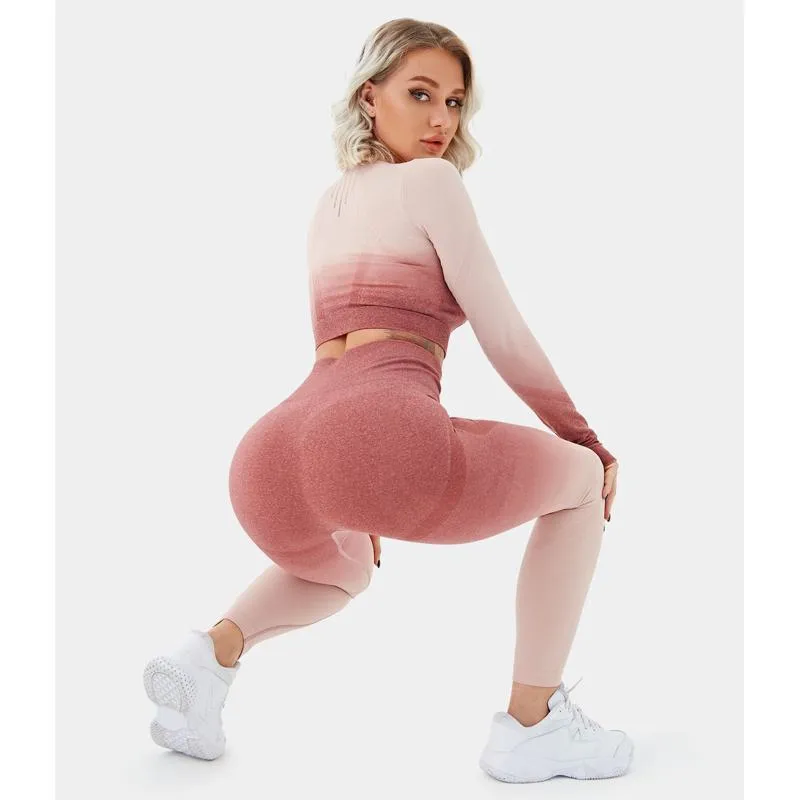 High Elasticity Integrated Sports Tight-Fitting Yoga Fitness Sports Leggings