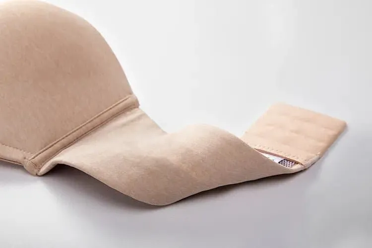 Invisible Strapless Bra with Plunge, Padded, and Push-Up Features