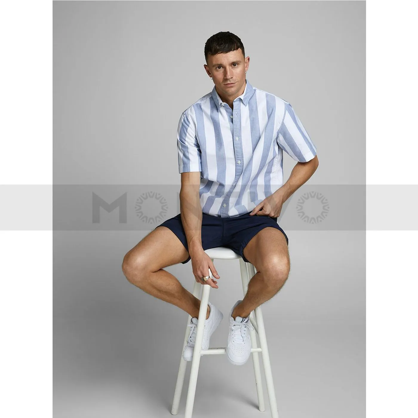 Jack & Jones Navy Chino Shorts