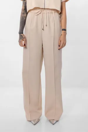 Lefon Beige Simple Pants
