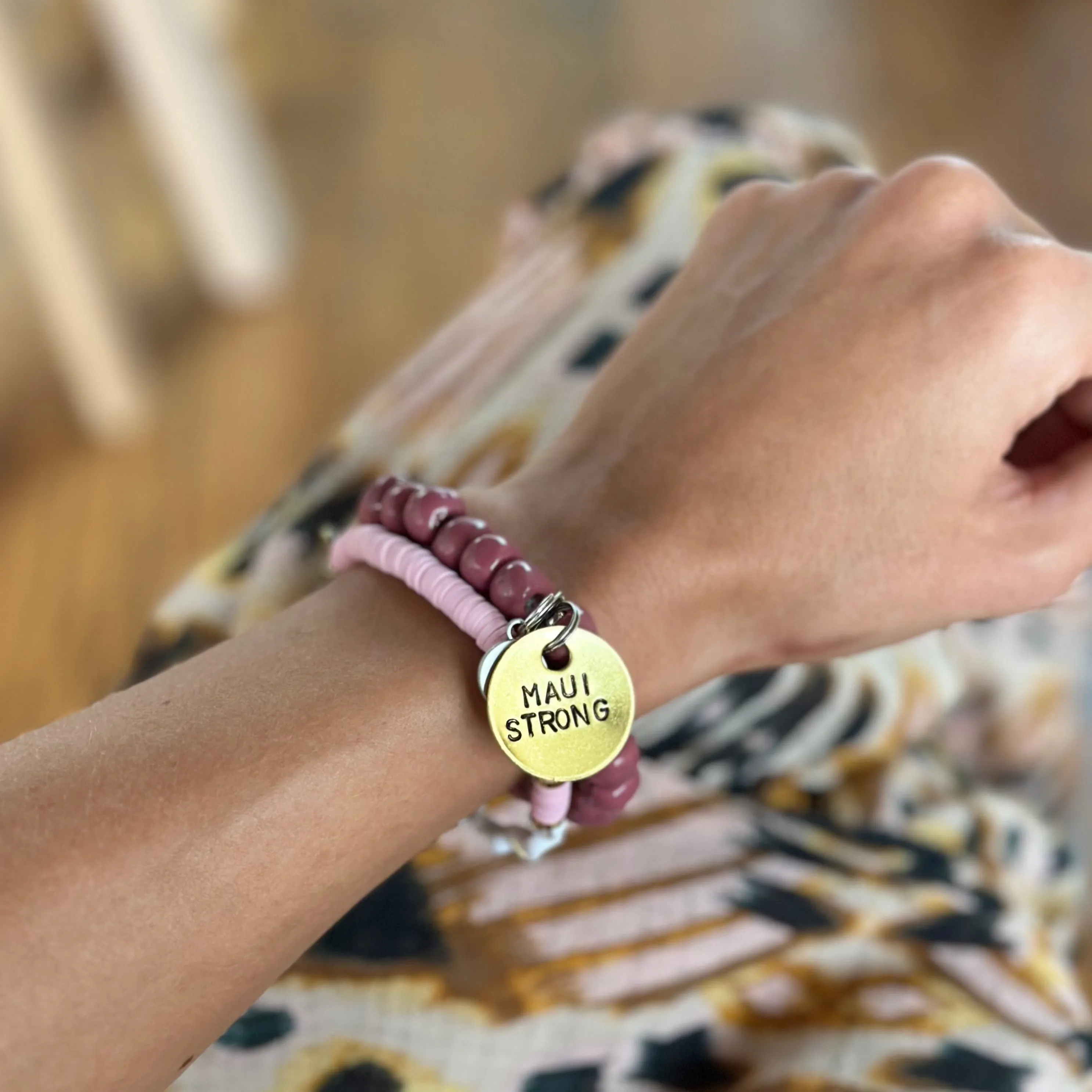 MAUI STRONG Special Edition Charm Bracelet