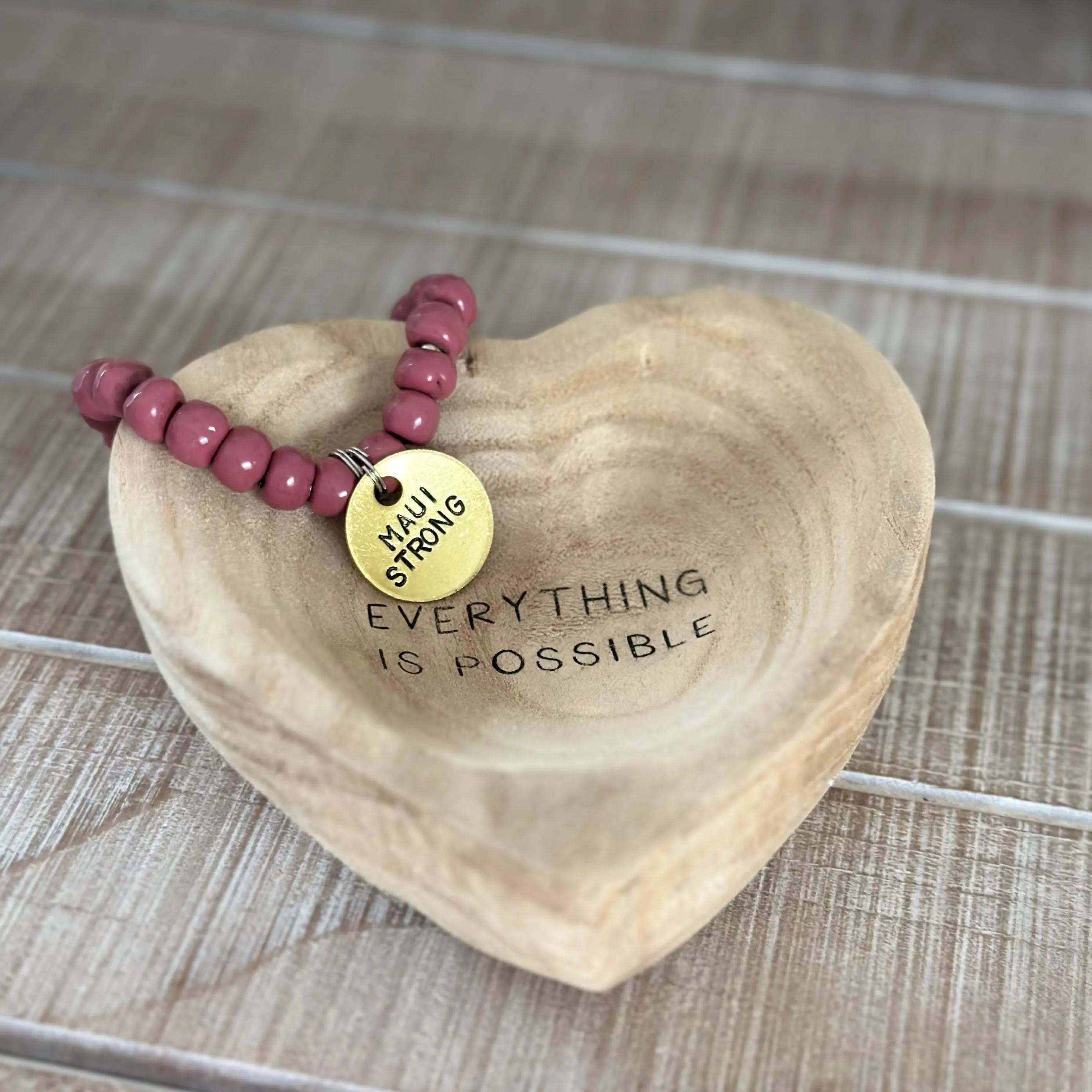 MAUI STRONG Special Edition Charm Bracelet