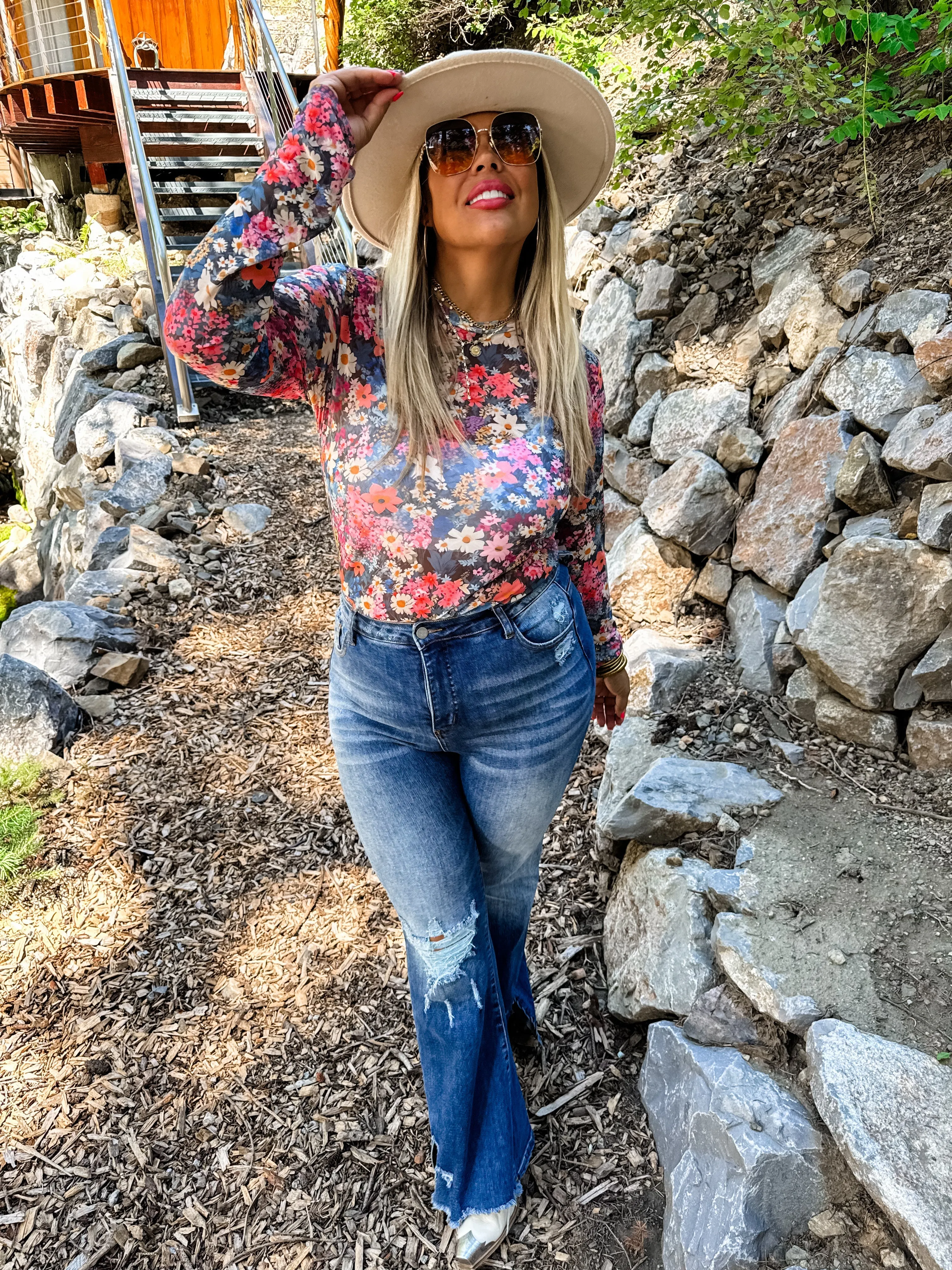 Mesh Tops- Western Style