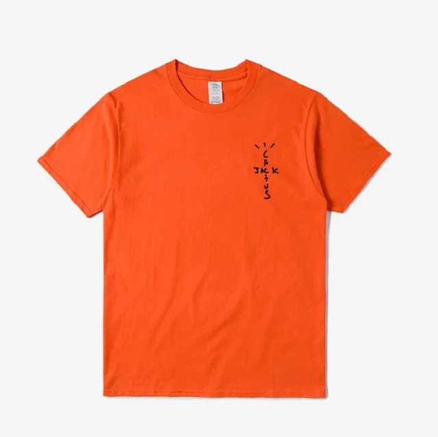 New Travis Scott Cactus Jack Wish You Were Here Tour T-Shirt Hip Hop T Shirts Quality Cotton Short Sleeves Men Wome