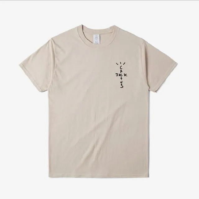 New Travis Scott Cactus Jack Wish You Were Here Tour T-Shirt Hip Hop T Shirts Quality Cotton Short Sleeves Men Wome