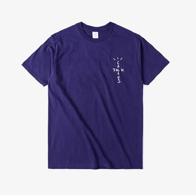 New Travis Scott Cactus Jack Wish You Were Here Tour T-Shirt Hip Hop T Shirts Quality Cotton Short Sleeves Men Wome