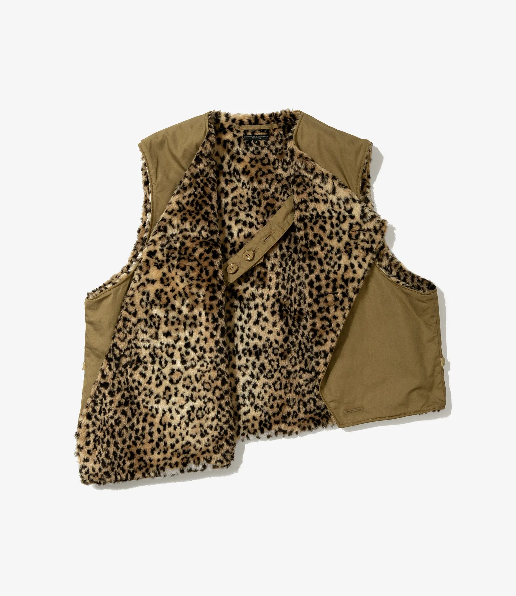 Over Vest – Khaki Nyco Twill