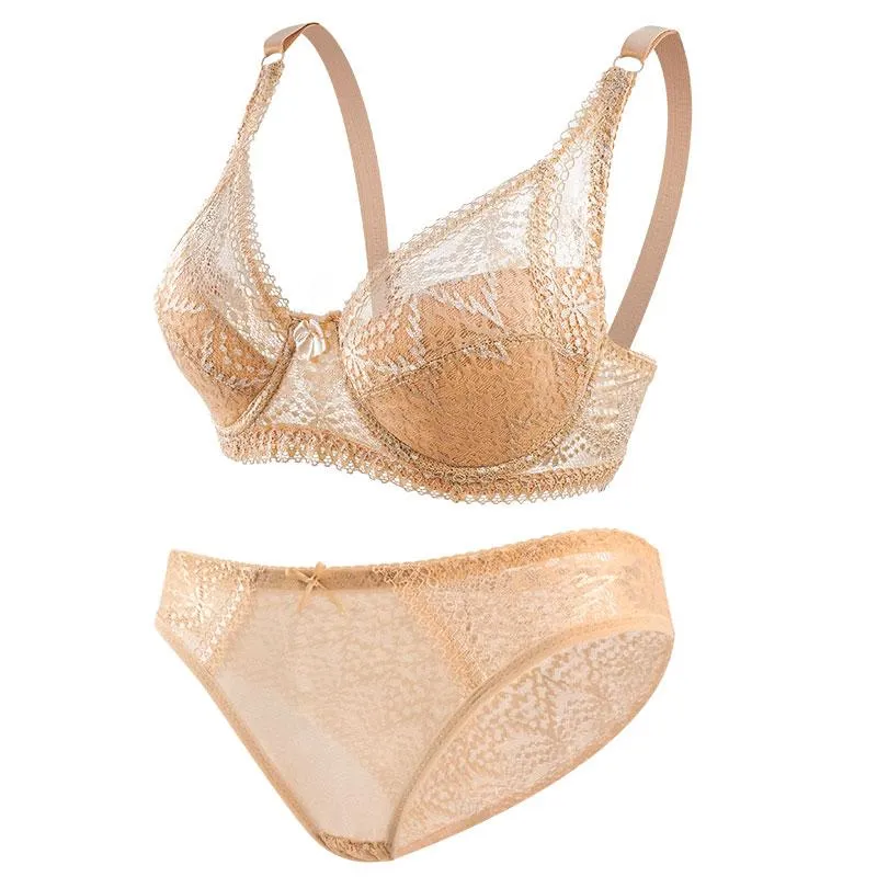Queenral Lace Bra Plus Size Bra Women Underwear Bralette Crop Top Sexy Female Bra Large BH Tube Top Female Push Up Brassiere Laced Bra