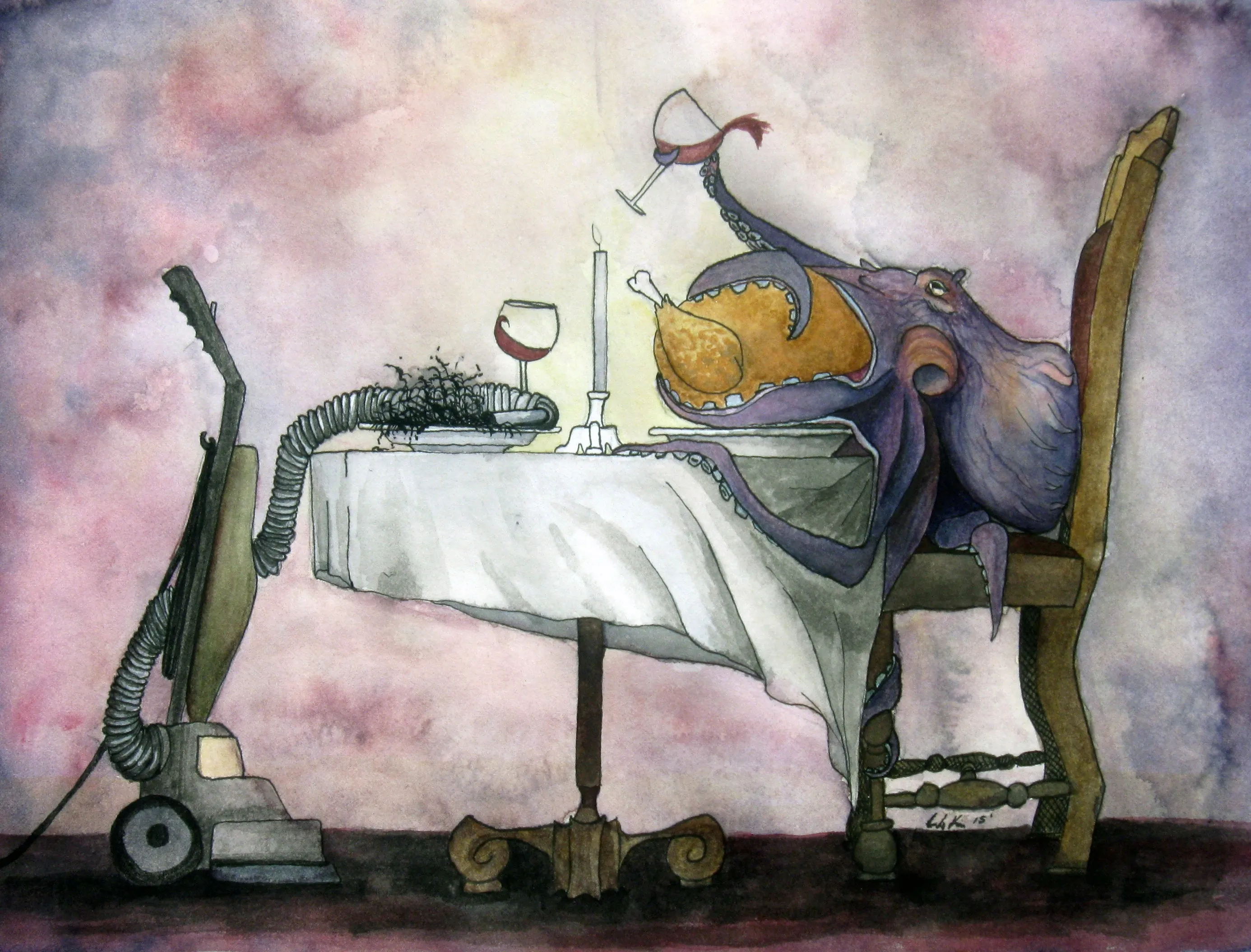 "To Us" Small Archival Print