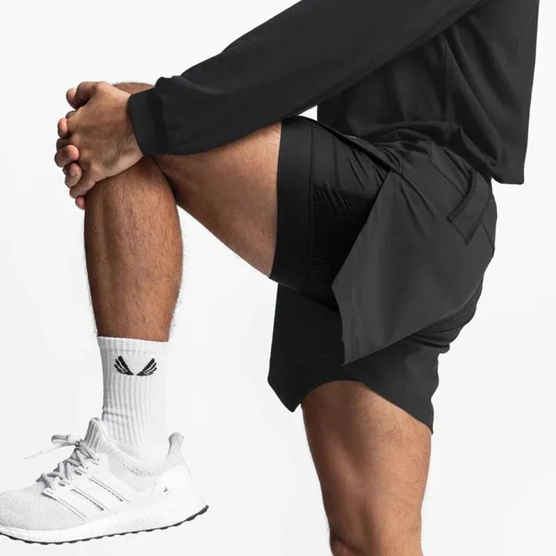 Short de course pour hommes