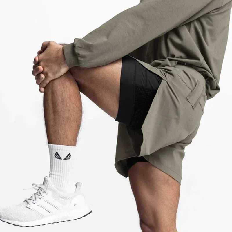 Short de course pour hommes