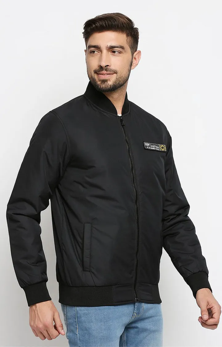 Spykar Men Blue Polyester Regular Fit Casual Jacket For Men