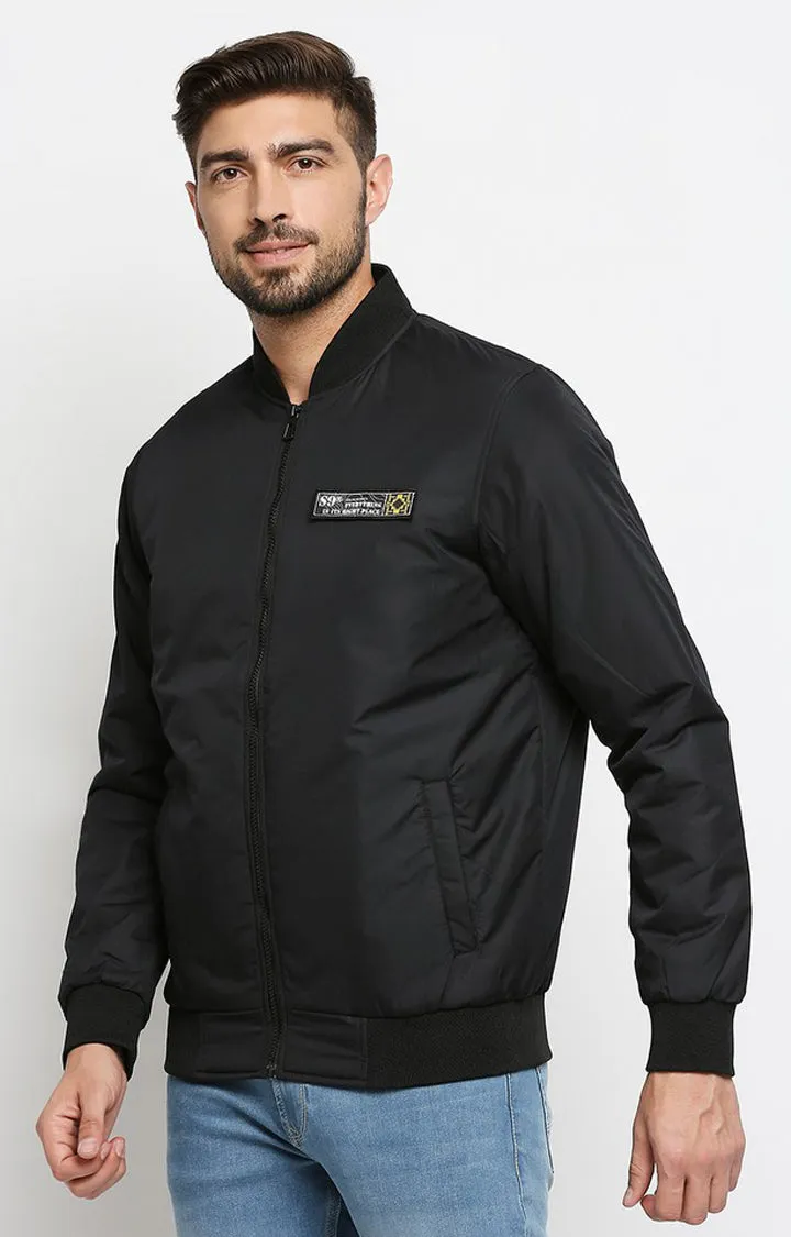 Spykar Men Blue Polyester Regular Fit Casual Jacket For Men