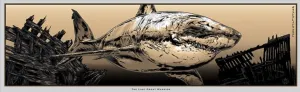 The Last Great Warrior Tea Ceremony Silkscreen Print by Rhys Cooper