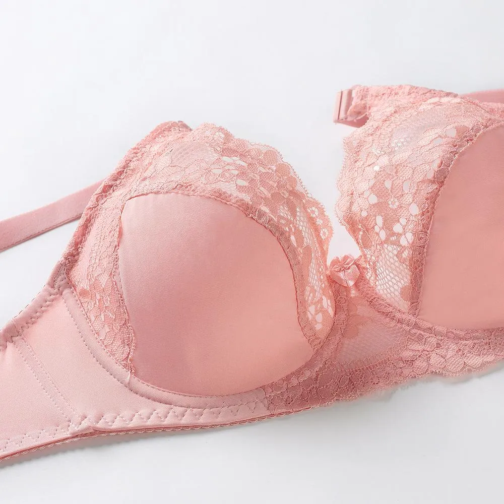 Thin Plus Size Bralette Lace Bras for Women Underwear Lingerie Sexy Bra Big Plus Size
