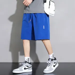 Versatile Drape Feeling Drawstring Waist Shorts
