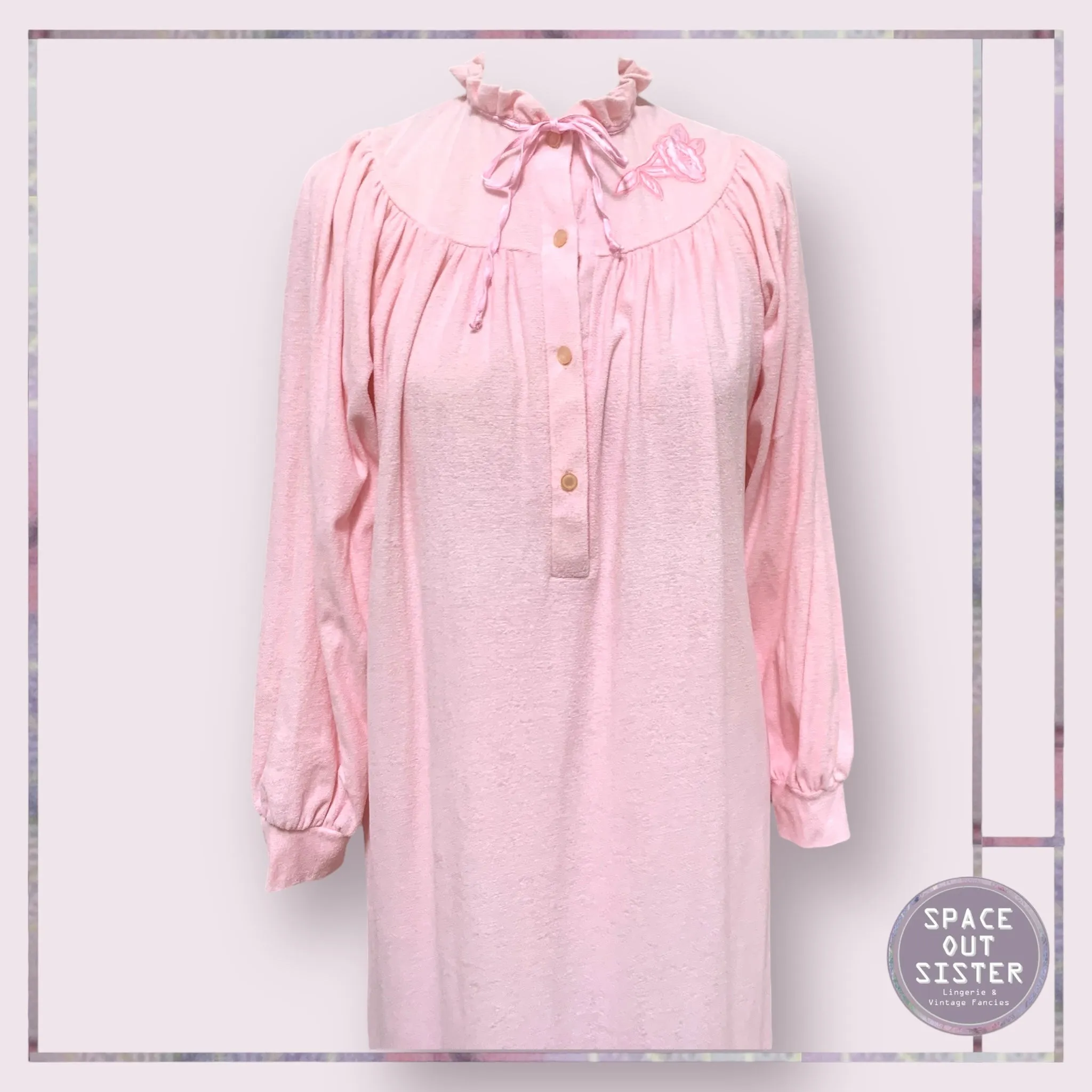 Vintage Flannel Nightdress