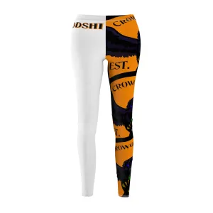 Women's Crowgodshi First Generation Limited Edition Leggings, ORANGE LOGO