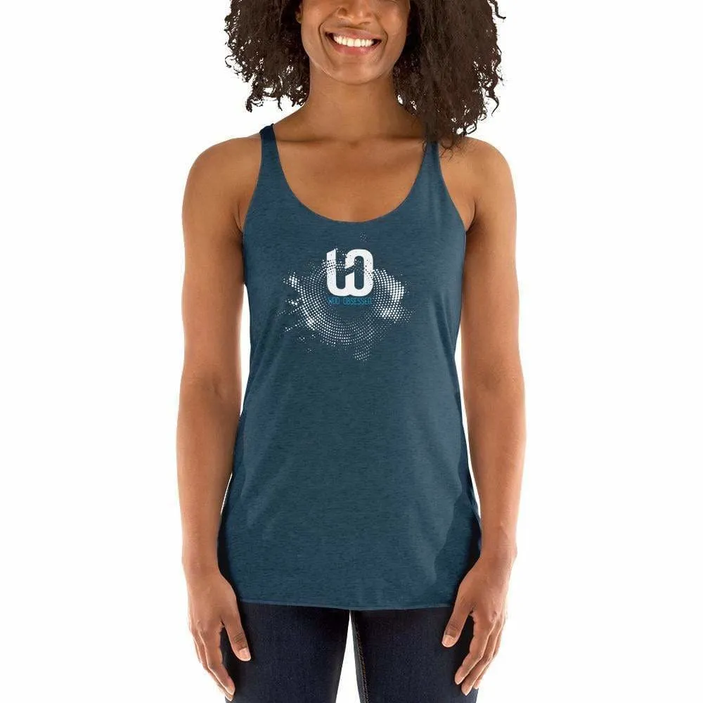Women's Extreme Lightweight WOD Obsessed Abstract Racerback Tank