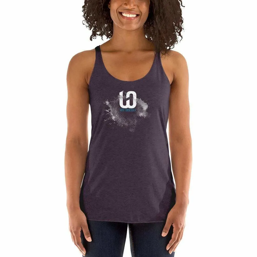 Women's Extreme Lightweight WOD Obsessed Abstract Racerback Tank
